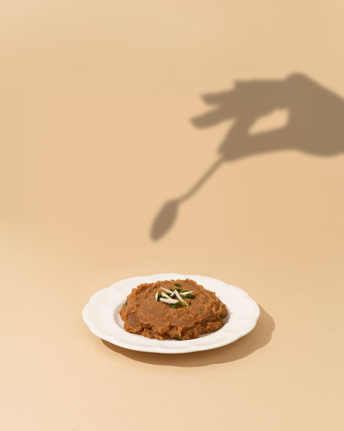 Mamra Almond Halwa (Nolen Gur)